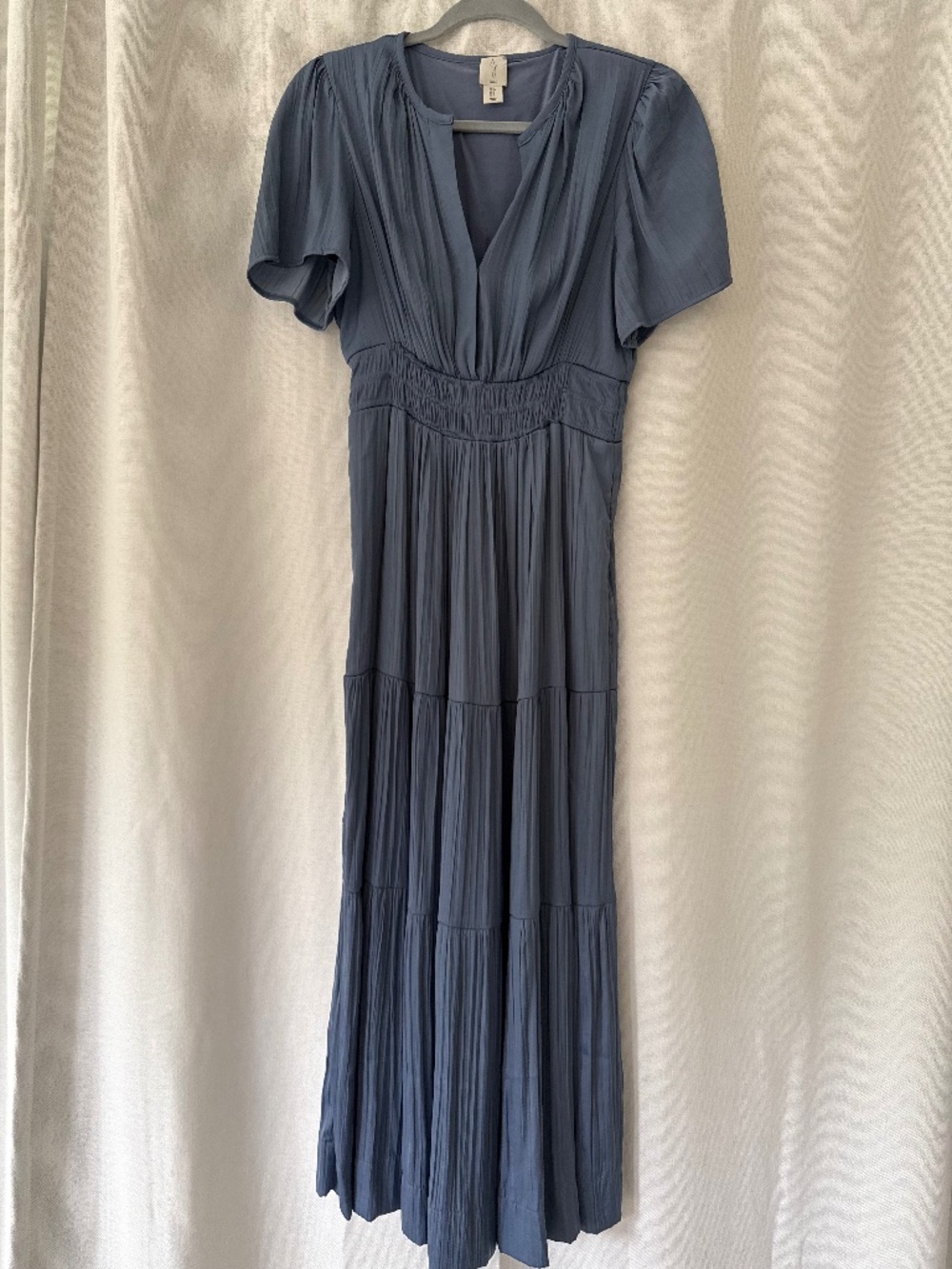 Joie Dress - STUNNING size small, blue silky fabric